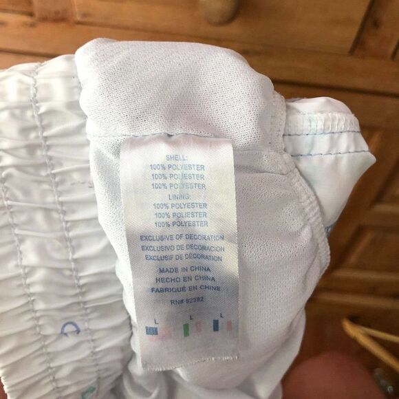 Champion Girls Size Large 14 Athletic Shorts White Script Logo‎ - Slight Flaw - Picture 5 of 7